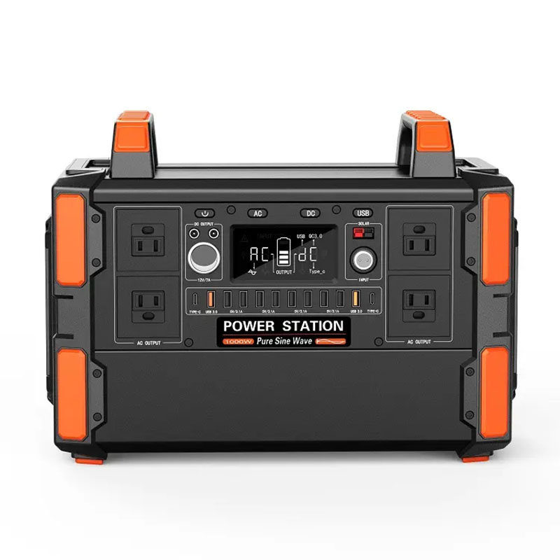 Système énergétique 100ah avec cellule de batterie lifepo4 de centrale électrique portable au lithium